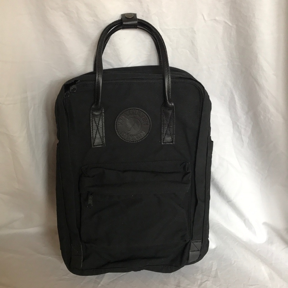 Fjallraven Black Backpack